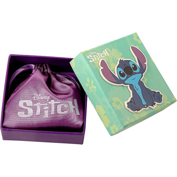 Disney Lilo & Stitch Stud Earrings Sterling Silver Earrings Angel & Stitch - Picture 6 of 6